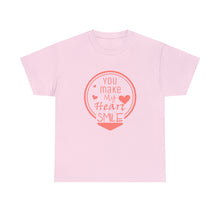 Load image into Gallery viewer, You Make My Heart Smile Unisex T-Shirt