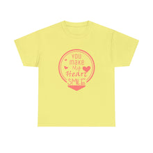 Load image into Gallery viewer, You Make My Heart Smile Unisex T-Shirt