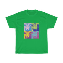 Load image into Gallery viewer, Pop Art Cow - Unisex Heavy Cotton T-shirt
