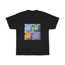 Load image into Gallery viewer, Pop Art Cow - Unisex Heavy Cotton T-shirt