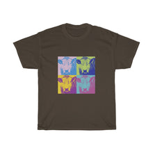 Load image into Gallery viewer, Pop Art Cow - Unisex Heavy Cotton T-shirt