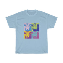 Load image into Gallery viewer, Pop Art Cow - Unisex Heavy Cotton T-shirt