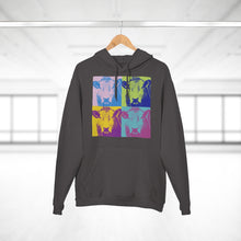 Load image into Gallery viewer, Pop Art Cow - Unisex Pullover Hoodie