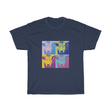 Load image into Gallery viewer, Pop Art Cow - Unisex Heavy Cotton T-shirt