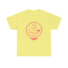 Load image into Gallery viewer, You Make My Heart Smile Unisex T-Shirt
