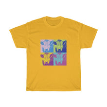 Load image into Gallery viewer, Pop Art Cow - Unisex Heavy Cotton T-shirt
