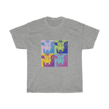 Load image into Gallery viewer, Pop Art Cow - Unisex Heavy Cotton T-shirt

