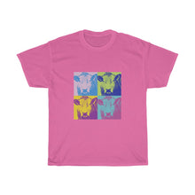 Load image into Gallery viewer, Pop Art Cow - Unisex Heavy Cotton T-shirt
