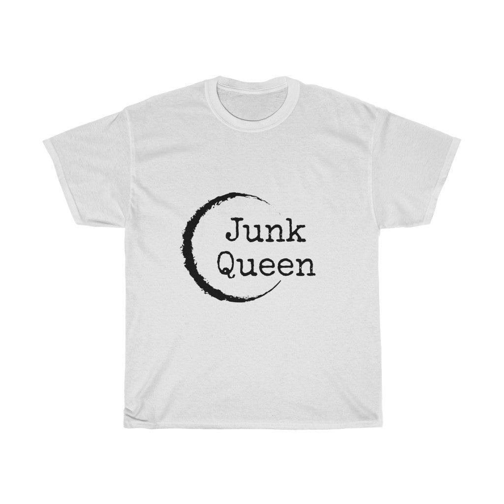 Junk Queen - White - Unisex Heavy Cotton T-shirt
