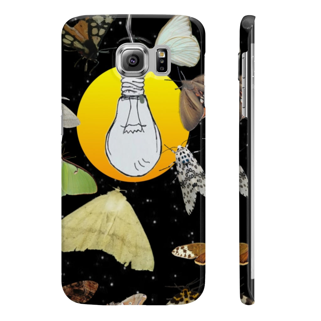 Moth To The Flame - Slim Phone Case