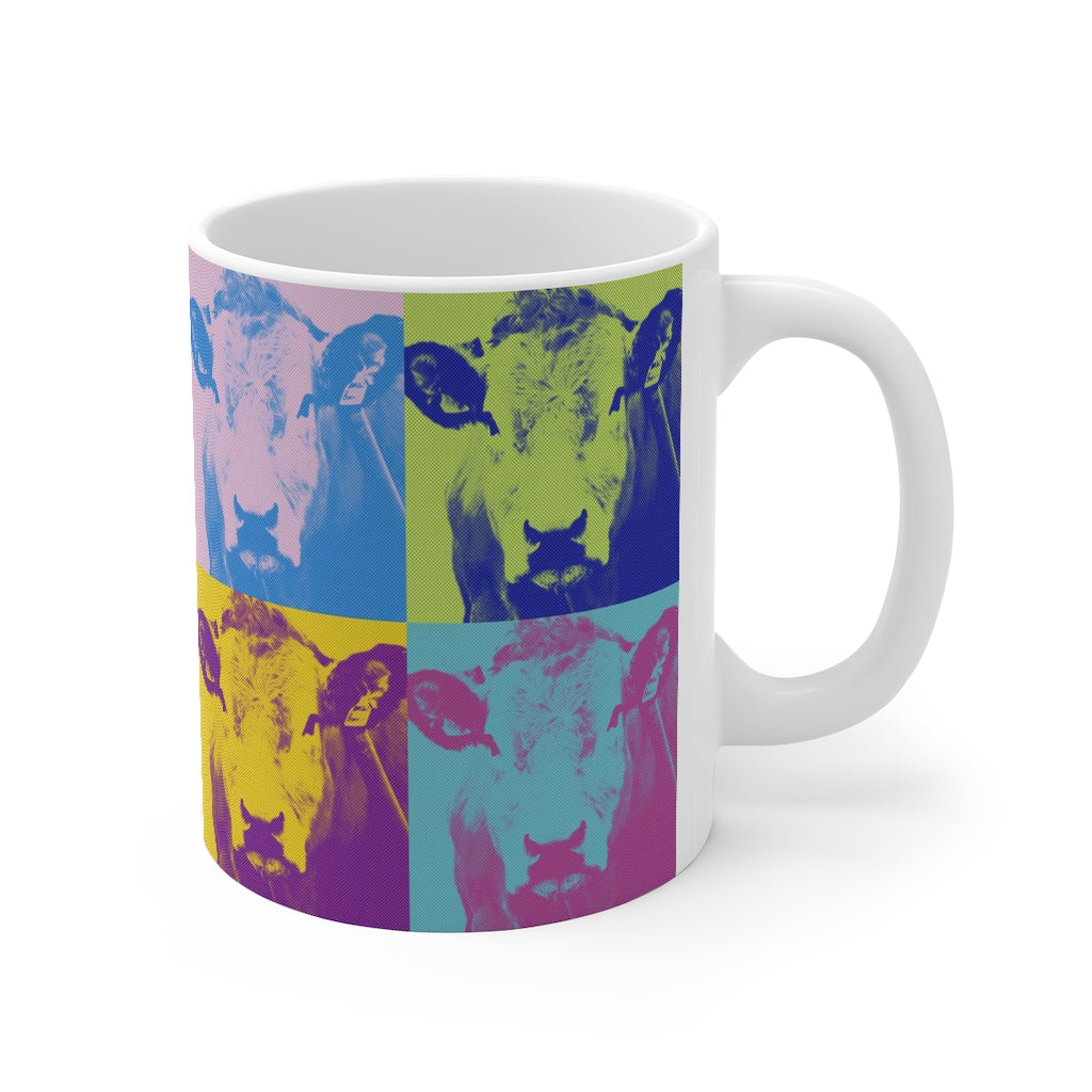 Pop Art Cow - Mug 11oz