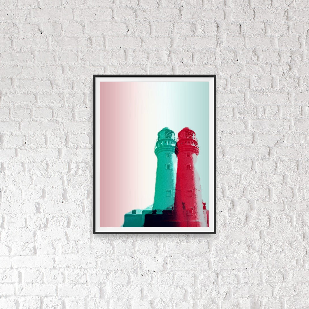Flamborough Lighthouse - Poster Print