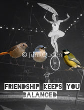 Load image into Gallery viewer, Friendship Keeps You Balanced - Greetings Card

