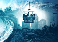 Load image into Gallery viewer, Wave Goodbye To The City - Greetings Card
