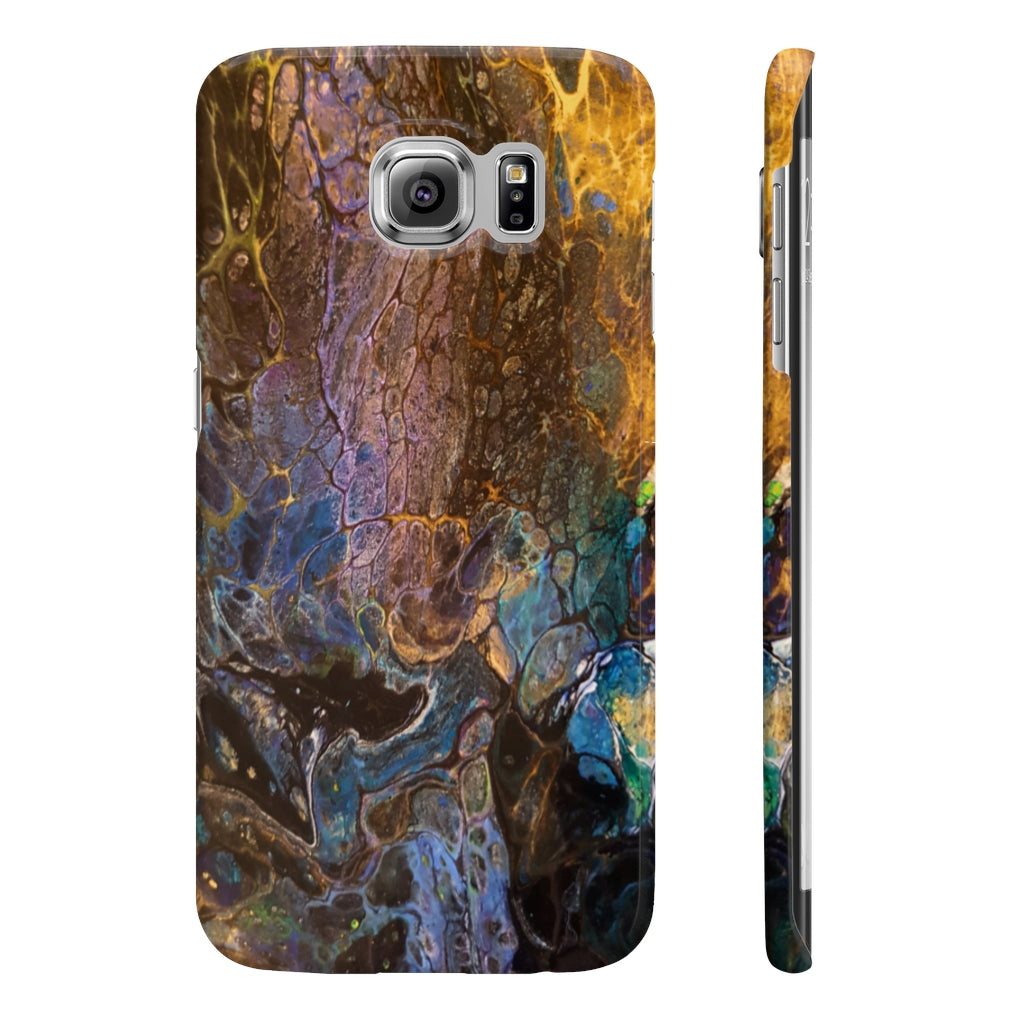 Storm Abstract - Slim Phone Case