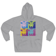 Load image into Gallery viewer, Pop Art Cow - Unisex Pullover Hoodie

