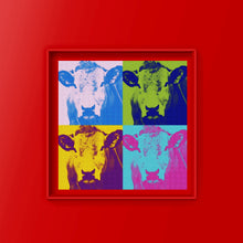 Load image into Gallery viewer, Pop Art Cow - Poster Print
