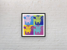 Load image into Gallery viewer, Pop Art Cow - Poster Print
